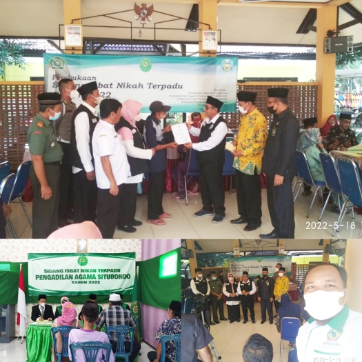TKSK Situbondo Sukseskan Pelaksanaan Isbat Nikah Massal Gratis yang Digelar Kecamatan Banyuglugur